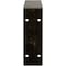 Ekena Millwork Embrey Steel Bracket, Antiqued Pale Gold 2"W x 14"D x 5 1/4"H BKTM02X14X05EBAPG - alternate 4